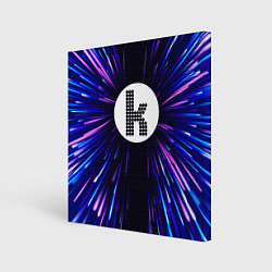 Картина квадратная The Killers neon energy