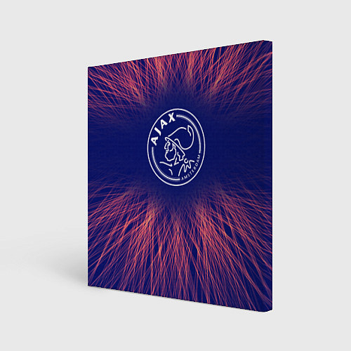 Картина квадратная Ajax red energy / 3D-принт – фото 1