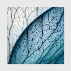 Холст квадратный Листья с прожилками, цвет: 3D-принт — фото 2