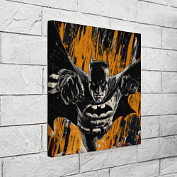 Холст квадратный Бэтмен супергерой, цвет: 3D-принт — фото 2