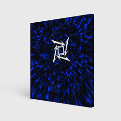 Картина квадратная Metallica blue energy