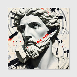Холст квадратный Античный портрет зарисовки, цвет: 3D-принт — фото 2