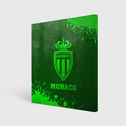 Картина квадратная Monaco - green gradient