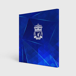 Картина квадратная Liverpool blue poly