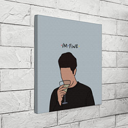 Холст квадратный Ross - im fine, цвет: 3D-принт — фото 2