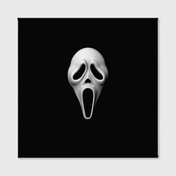 Холст квадратный Крик маска косплей, цвет: 3D-принт — фото 2