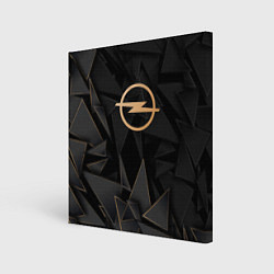 Картина квадратная Opel golden poly