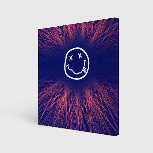 Картина квадратная Nirvana red energy / 3D-принт – фото 1