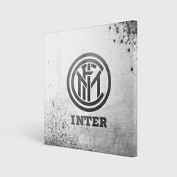 Картина квадратная Inter - white gradient