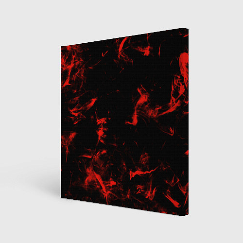 Картина квадратная Color red black / 3D-принт – фото 1