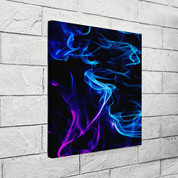 Холст квадратный Color blue pink, цвет: 3D-принт — фото 2