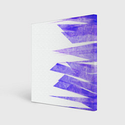 Холст квадратный Color white purple, цвет: 3D-принт