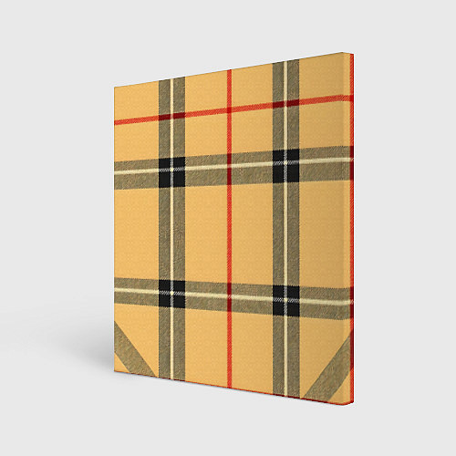 Картина квадратная Классическая клеточка / 3D-принт – фото 1