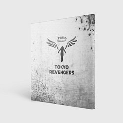 Картина квадратная Tokyo Revengers - white gradient