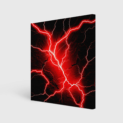 Картина квадратная Lightning / 3D-принт – фото 1