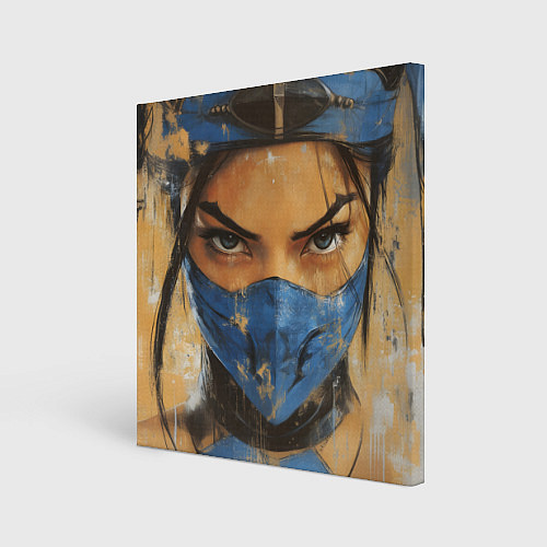 Картина квадратная Китана портрет / 3D-принт – фото 1
