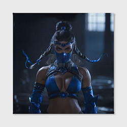 Холст квадратный Китана с косичками, цвет: 3D-принт — фото 2