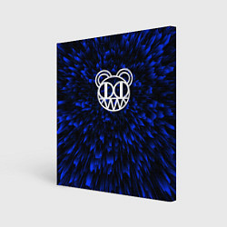 Картина квадратная Radiohead blue energy