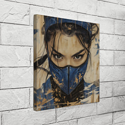 Холст квадратный Китана крупным планом, цвет: 3D-принт — фото 2