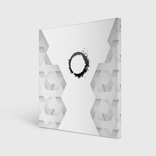 Картина квадратная The Callisto Protocol white poly / 3D-принт – фото 1