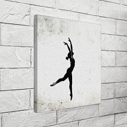 Холст квадратный Спортивная гимнастика на белом, цвет: 3D-принт — фото 2