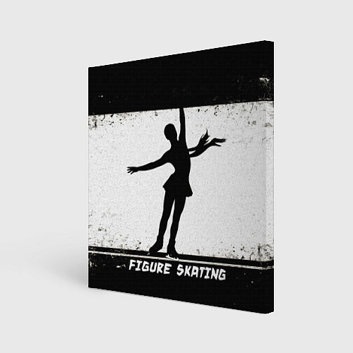 Картина квадратная Figure skating / 3D-принт – фото 1