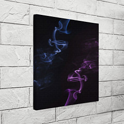 Холст квадратный Color black blue pink, цвет: 3D-принт — фото 2