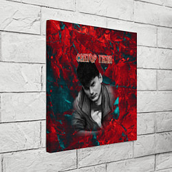 Холст квадратный Сектор газа нарисованный портрет, цвет: 3D-принт — фото 2