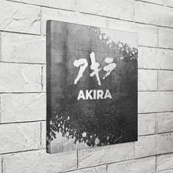 Холст квадратный Akira - grey gradient, цвет: 3D-принт — фото 2