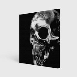 Картина квадратная Стилизованный череп