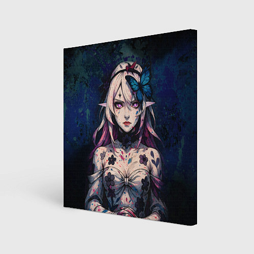 Картина квадратная Кастория дарк реализм / 3D-принт – фото 1