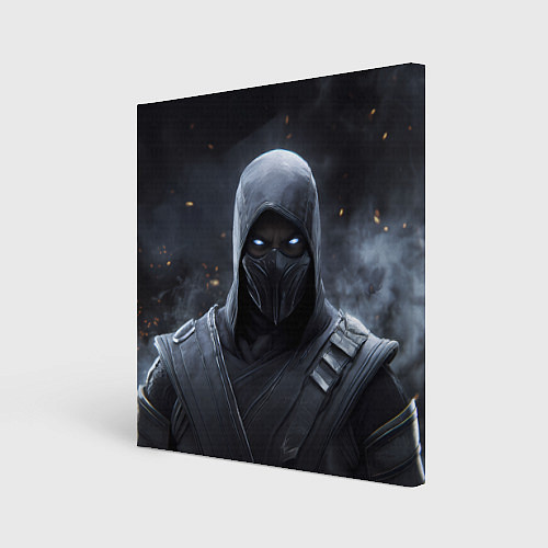 Картина квадратная Нуб Сайбот синие глаза / 3D-принт – фото 1