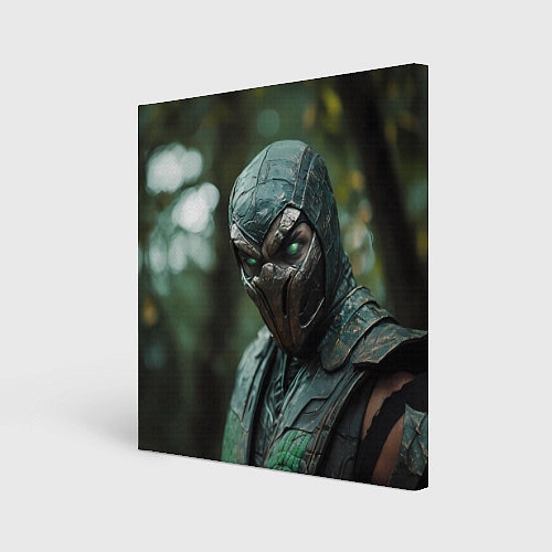 Картина квадратная Ящер Мортал комбат / 3D-принт – фото 1