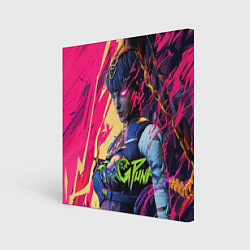 Холст квадратный Fragpunk serket, цвет: 3D-принт