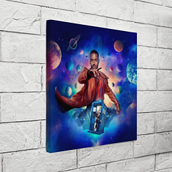 Холст квадратный Доктор Кто Шути Гатва, цвет: 3D-принт — фото 2