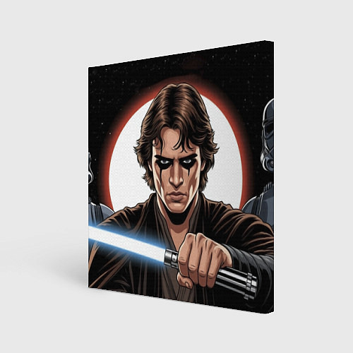 Картина квадратная Энакин скайуокер звездные войны / 3D-принт – фото 1