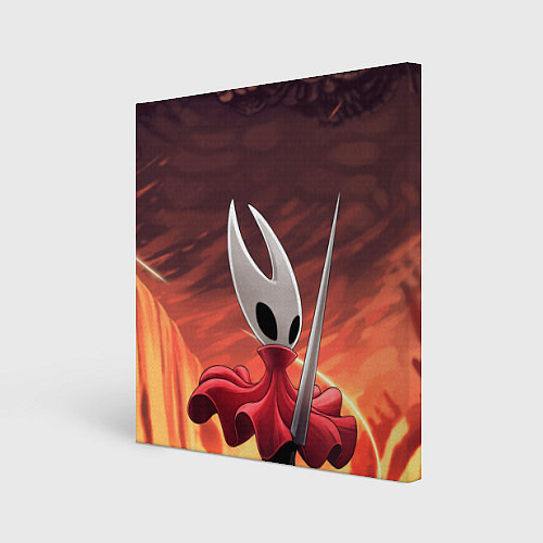 Картина квадратная Полый рыцарь Hollow knight silksong / 3D-принт – фото 1