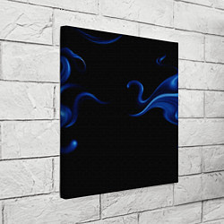 Холст квадратный Color blue abstraction, цвет: 3D-принт — фото 2