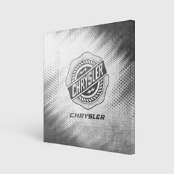 Картина квадратная Chrysler - white gradient