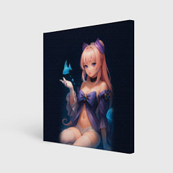 Картина квадратная Кокоми Сангономия реализм