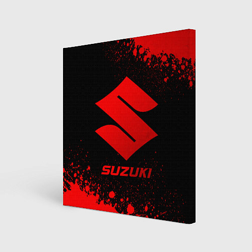 Картина квадратная Suzuki - red gradient / 3D-принт – фото 1