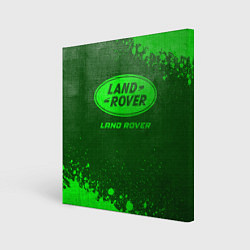 Картина квадратная Land Rover - green gradient
