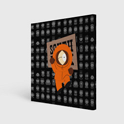 Картина квадратная Кенни из Южного парка