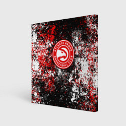 Картина квадратная Atlanta Hawks