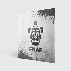 Картина квадратная FNAF - white gradient