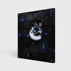 Холст квадратный Ванкувер Кэнакс - НХЛ хоккей, цвет: 3D-принт