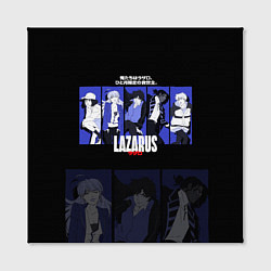 Холст квадратный Lazarus, цвет: 3D-принт — фото 2