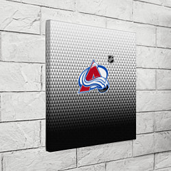 Холст квадратный Колорадо Эвеланш - черный градиент, цвет: 3D-принт — фото 2