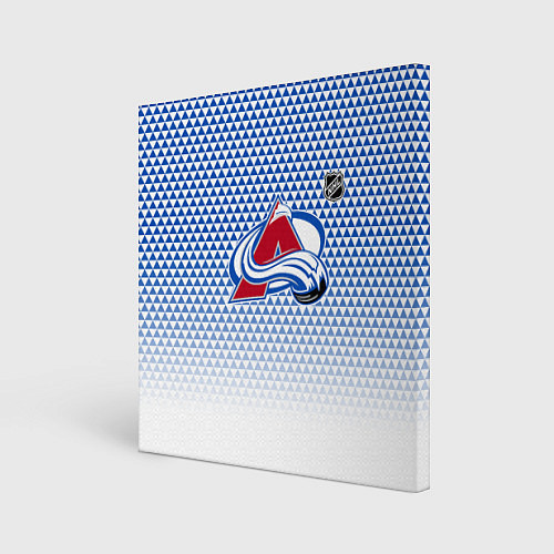 Картина квадратная Колорадо Эвеланш - геометрический градиент / 3D-принт – фото 1