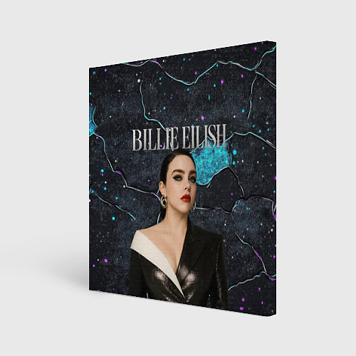 Картина квадратная Билли Айлиш в деловом костюме / 3D-принт – фото 1